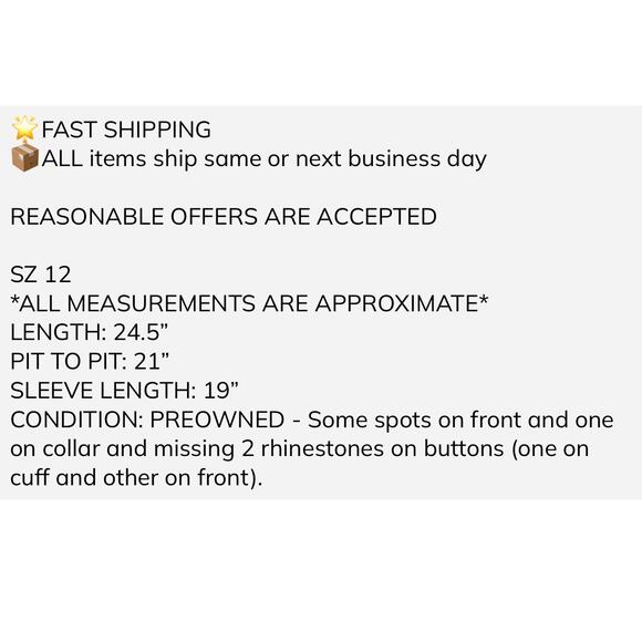 Doncaster Collection 100% Silk Top 12 Gray Silver Rhinestone Ruffle Satin Work - Picture 2 of 12